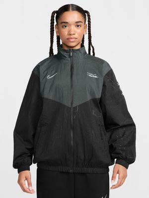 Nike Women's Nsw Futura Black Windbreaker