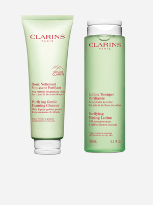 Clarins Cleansing Duo Purifying Set