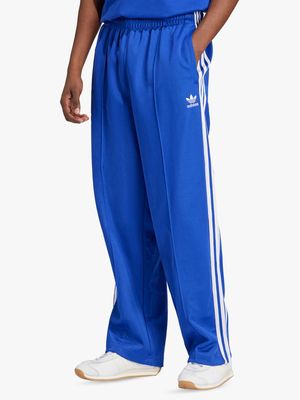 adidas Originals Men's Adicolor Firebird Blue Baggy Track Pants