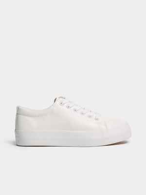 Jet Women's White Platform Sneakers