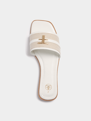 FF Fabric Slip in Sandals