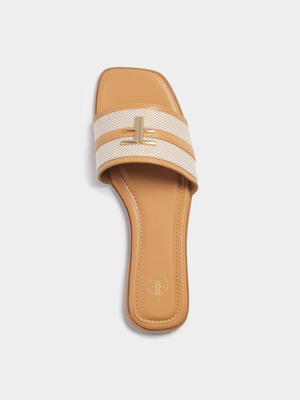 FF Fabric Slip in Sandals