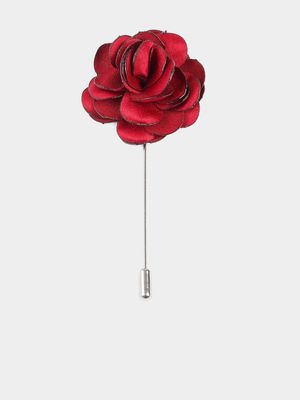 Men's Markham Buttercup Red Lapel Pin