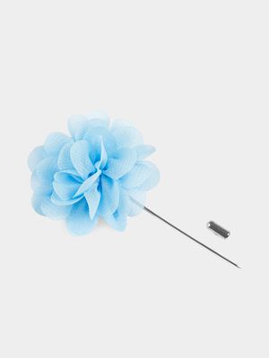 Men's Markham Marigold Blue Lapel Pin