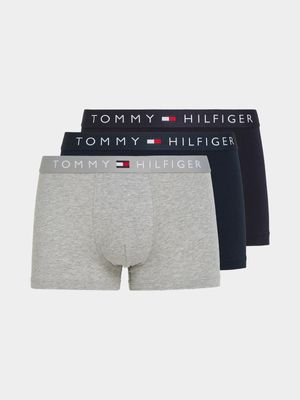 Men's Tommy Hilfiger Multi 3P Wb Trunks