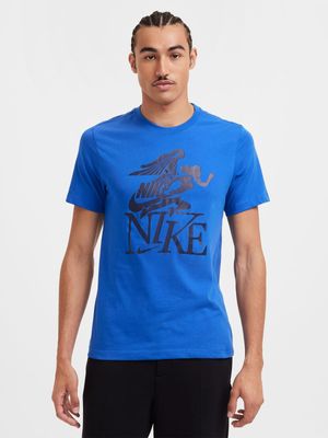 Nike Men's Nsw Club Game Royal Blue T-Shirt