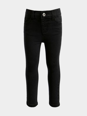 Older Girl's Black Skinny Jeans