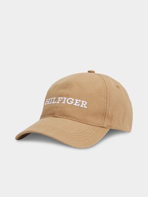 Men's Tommy Hilfiger Khaki Monotype Soft Cap