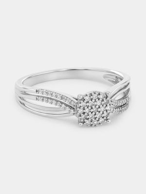 White Gold 0.30ct Diamond Women’s Embrace Ring