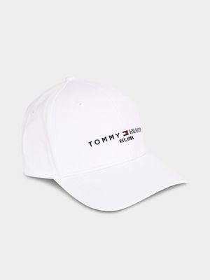 Men's Tommy Hilfiger White Established Cap