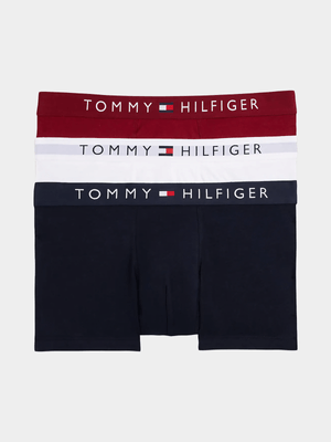 Men's Tommy Hilfiger Multi 3P Wb Trunks