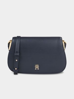 Women's Tommy Hilfiger Navy Spring Chic Flap Handbag