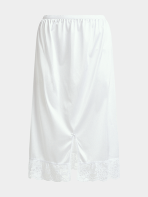 Jet Women's White Slip Skirt 72cm