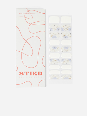 STIKD Multi  Semi Cured Gel Nail Stickers Oopsie Daisy