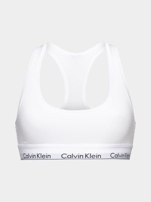 Women's Calvin Klein White Bralette