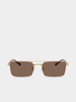 Women's Vogue Eyewear Pale Gold Sunglasses