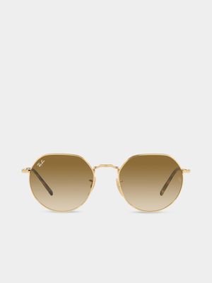 Ray-Ban Gold Jack Sunglasses