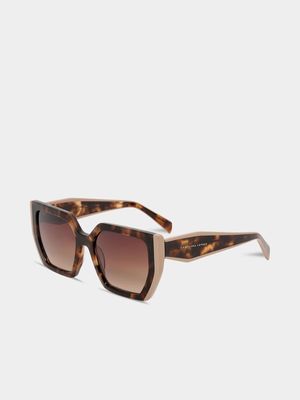 Carolina Lemke Berlin Brown POWDER 53 Sunglasses