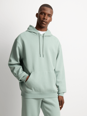 Mint green hoodie mens best sale