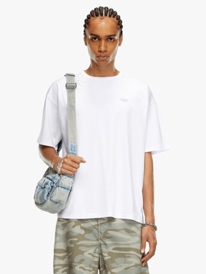 Men's Diesel White T-Boxt-K18 T-Shirt