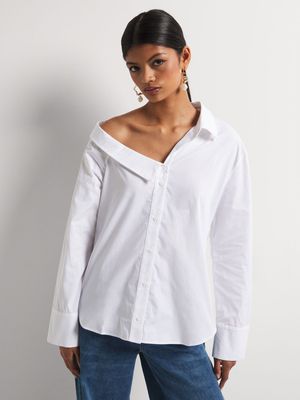 Y&G Asymmetrical Button Down Shirt