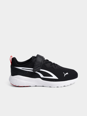 Kids Puma All-Day Active AC+ Black/White Sneaker