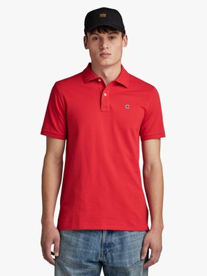 G-Star Men's Dunda Red Polo