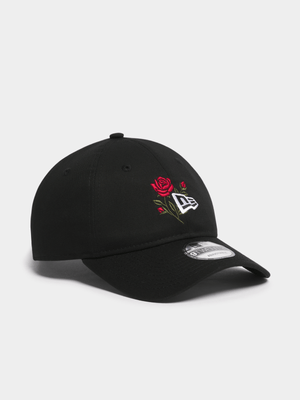 New Era Unisex 9TWENTY Rose Black Cap