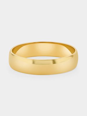 Yellow Gold Plain Wedding Band