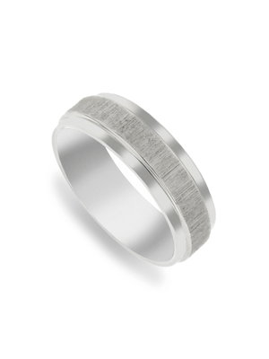 Stainless Steel Textured Ring