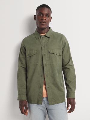 Men's Union-DNM Washed Fatigue Shirt