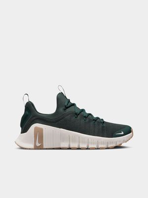 Women's Nike Free Metcon 6 Vintage Green/Gum Light Brown/Sail Training Shoes