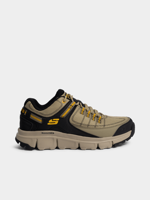 Men's Sketchers Summits-AT Cream/Black Sneaker