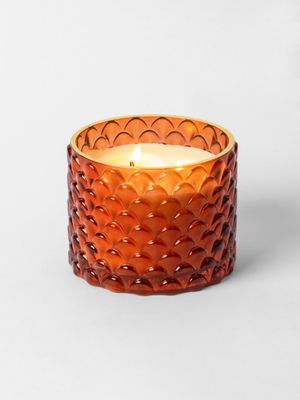 Amber Veil Scented Jar Candle