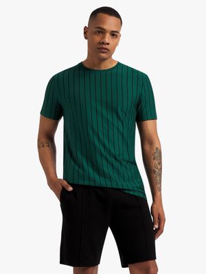 Men's Markham Textured Waffle Knit Black Short