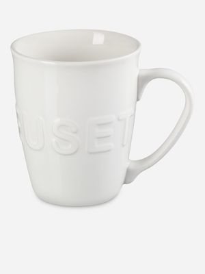 Le Creuset XL Logo Mug White 580ML