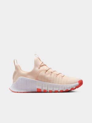 Womens Nike Free Metcon 6 Gauva Ice/White/Mango Training Shoes