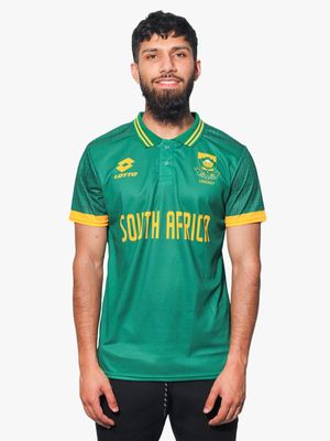 Mens Lotto Proteas ODI Green Jersey