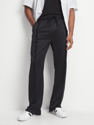 Men's Black Straight Leg Jogger