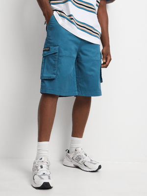 Redbat Men's Blue Cargo Shorts