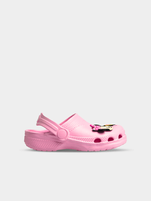 Minnie Mouse Pink Summer Clogs