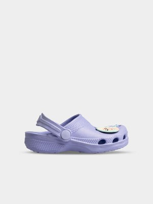 Frozen Purple Summer Clogs