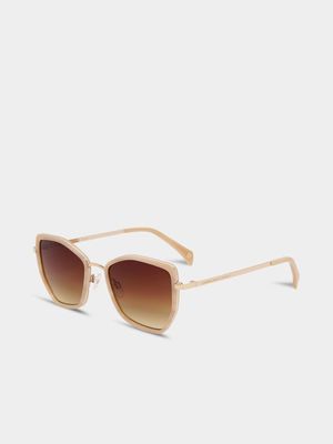 Carolina Lemke Berlin Brown LOLLA 52 Sunglasses