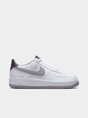 Nike Junior Air Force 1 White/Grey Sneaker