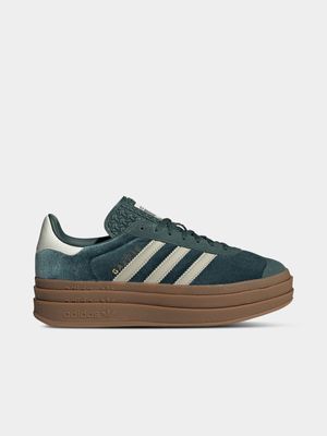 adidas Originals Women's Gazelle Bold Green Sneaker