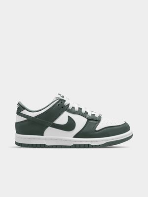 Nike Junior Dunk Low White/Green Sneaker