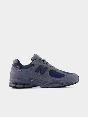 New Balance Men's 2002R Grey/Blue  Sneaker