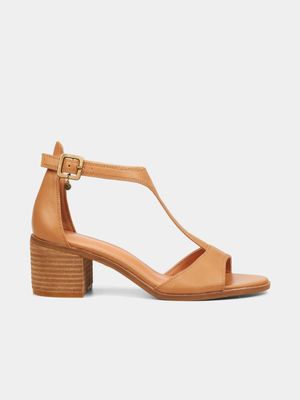 Women's Miss Black Tan Seranno 4 Heels