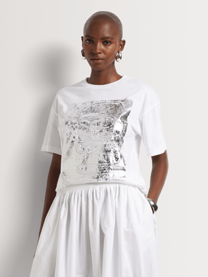 Cotton Rope Foiling T-Shirt