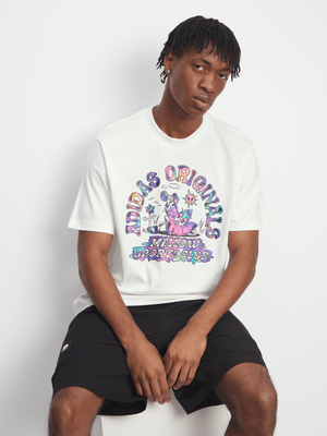 adidas Originals Men's Ecru T-Shirt